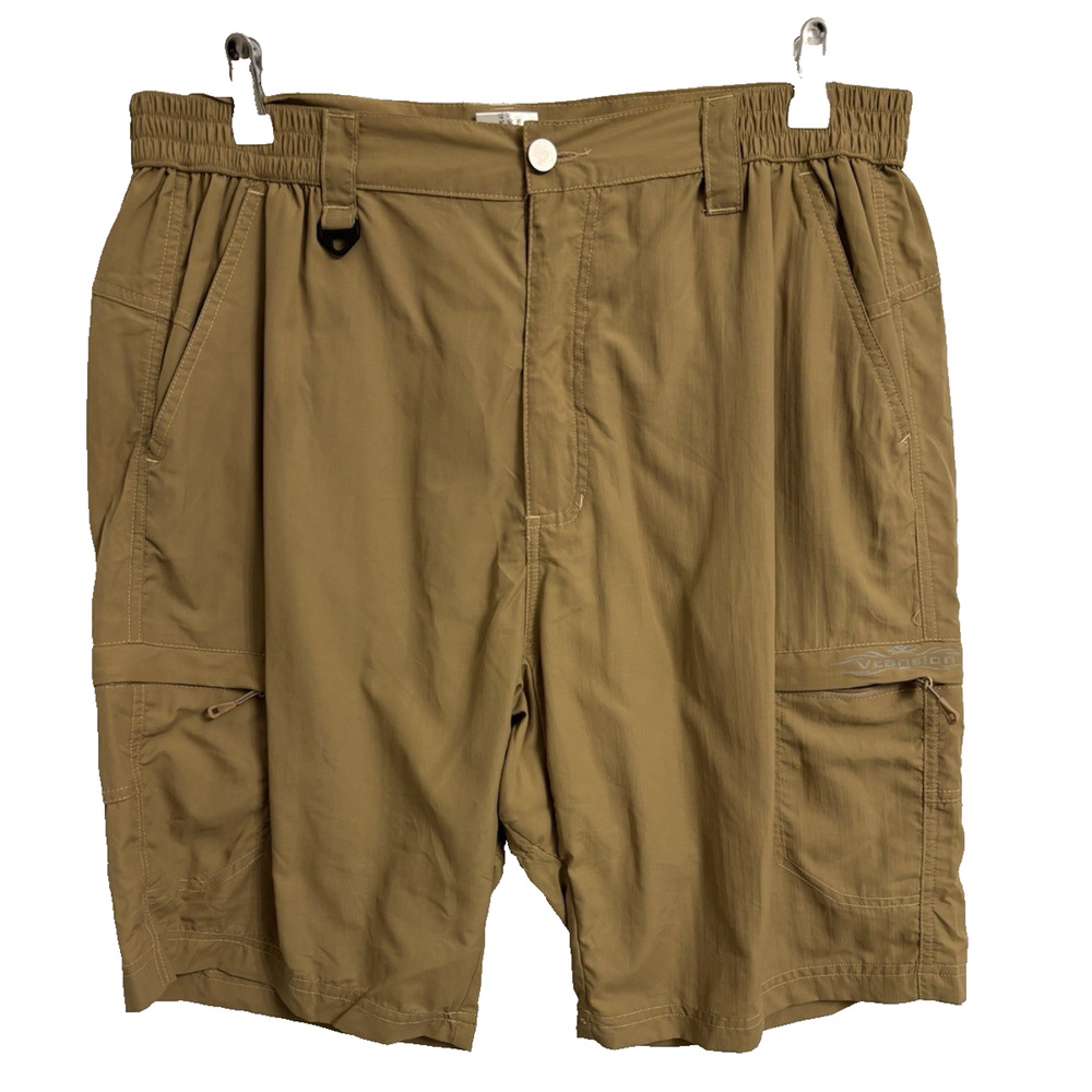 Vcansion‎ Men's 36 Ultra Lightweight Hiking Cargo Shorts Chinlon Outdoors Trails
